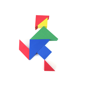Rompecabezas Tangram de EVA; Bloques de construcción de EVA para juguetes educativos/cuentos de Tangram - Product Image 5