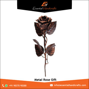 Fleurs artificielles de rose de cadeau en métal de qualité fine pour la saint-valentin et le mariage fleurs décoratives et plantes roses artificielles - Product Image 5