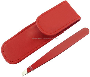 Ensemble professionnel de 4 pinces à épiler en acier inoxydable, durables, réutilisables, à pointes inclinées et pointues, pour la beauté et les sourcils - Product Image 3