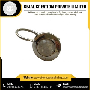 Pendientes de aro finos de plata esterlina coloridos con piedras preciosas para bodas, fiestas y regalos Pedido mínimo bajo - Product Image 3