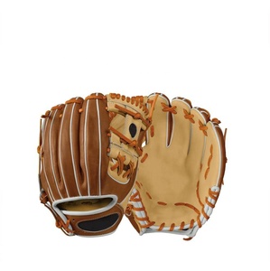 ถุงมือตีเบสบอลสำหรับผู้เล่นมือซ้าย แบบกำหนดเอง ขายดี หนังเทียม สำหรับนักกีฬามืออาชีพ - Product Image 5