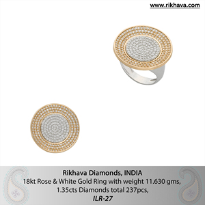 Anillo de diamantes para mujer - Product Image 2