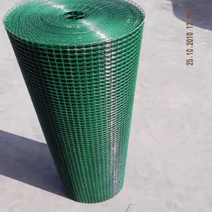 PVC Plastik kaplı kaynaklı tel örgü yapmak için yengeç tuzak