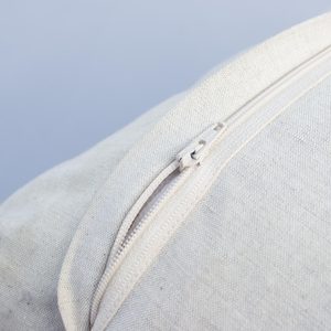 Housse de coussin carrée en coton et lin imprimé floral Butta Hand Block Boho 40X40CM - Product Image 6