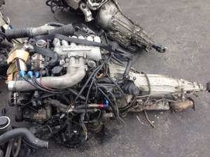 Motor JDM NUEVO ORIGINAL USADO con CAJA DE CAMBIOS para COCHE para COSMO 20B 3 ROTOR TRANSMISIÓN AUTOMÁTICA INYECCIÓN DE COMBUSTIBLE CAJA DE MADERA - Product Image 3