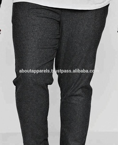 กางเกงเอวสูงมีเชือกรูด,กางเกงลำลองพิมพ์ลายสัตว์เสือดาวพร้อมกระเป๋า - Product Image 3