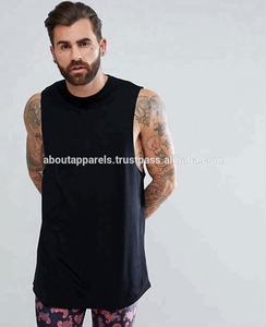 เสื้อกล้ามออกกำลังกายระบายอากาศได้ดีพิมพ์ลายไซส์ XXL ผ้าฝ้ายออกแบบโลโก้ได้ตามต้องการ - Product Image 2