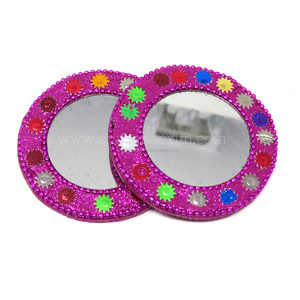 Espejos Artesanales de Fabricante Indio, Espejo al por Mayor, Color Personalizado, Espejo Lacado, Fácil de Transportar para Decoración del Hogar con Alta Calidad - Product Image 1