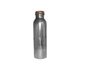 Zinc Coated Copper Bottles Supplier Customer Logo Plastic <b>Water</b> Bottle with Lid Use for <b>Thermometer</b> - Product Image 1