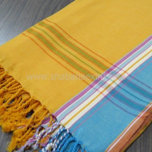 ผ้าขนหนูชายหาด kikoy ผ้าฝ้ายหรูหราสำหรับผู้ใหญ่ผ้าขนหนูสระว่ายน้ำส่วนตัวแห้งเร็ว - Product Image 2