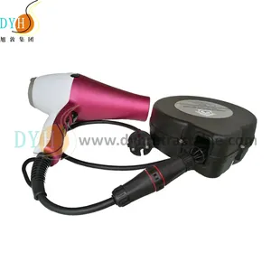 hair dryer retractable power cord,blow dryer automatic cable retraction,Retractable cable reel