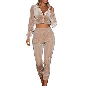 Nuevo chándal de diseño personalizado OEM de calidad superior hecho gran oferta Fitness Wear mujer chándal 2017 838 - Product Image 2