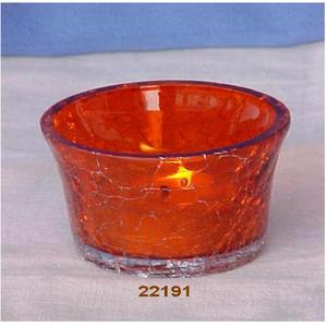 BOUGIE TEALIGHT POUR LA DÉCORATION DE LA MAISON Porte-bougie décoratif en verre rouge - Product Image 1