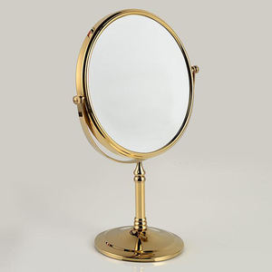 Solid Brass Two Sided d <b>Mirror</b> <b>Frame</b> Antique Brass - Product Image 1