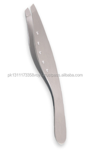 Pinzas para cejas de acero inoxidable, Color negro, alto rendimiento - Product Image 2