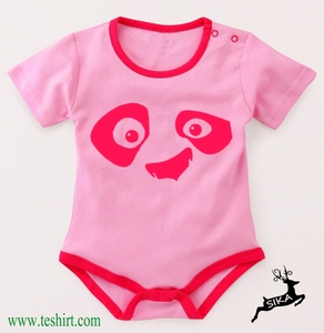 Combinaison bébé en coton biologique, body uni en coton Pima de bambou, manches courtes, fabricant OEM en vrac en Inde - Product Image 4