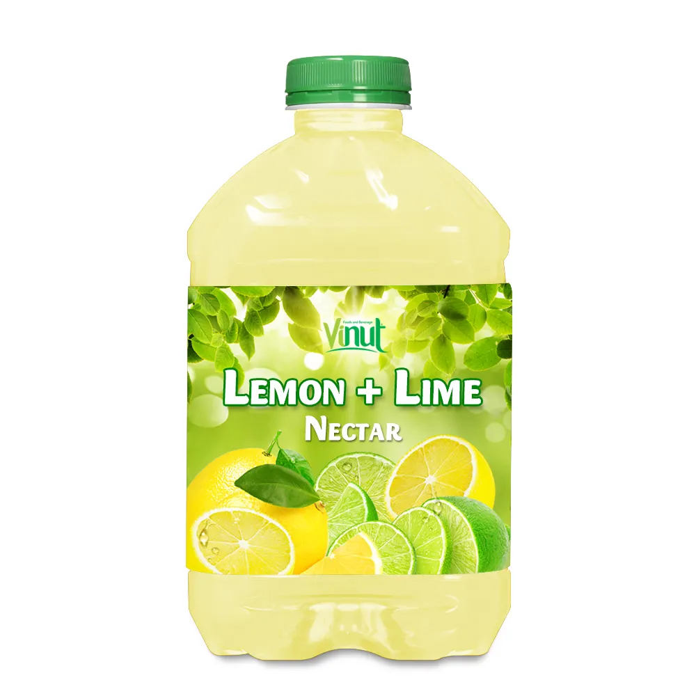 5L Botol VINUT Lemon dan Jeruk Nipis, Jus Buah Label Pribadi Tanpa Gula, Meningkatkan Kekebalan Eksportir