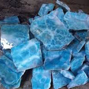 Larimar พลอยหยาบวัตถุดิบธรรมชาติหินผลิตและอุปทานขายส่งหิน - Product Image 2