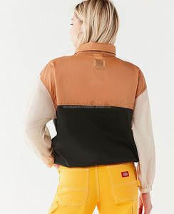 Chaquetas Cortavientos Anorak de Nailon Transpirable de Moda 2026, Abrigos en Oferta, Lisos, Moda Femenina, Talla XL, Suministro al por Mayor, Algodón - Product Image 1