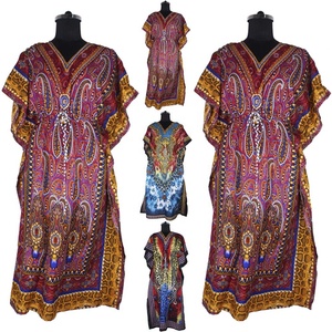 Latest Party Wear Printed New Design Long <b>Kaftan</b> in India - Product Image 1