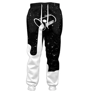 Delle donne Hip Hop Danza Jogger Pant Stretch Stampato Costume Prestazioni della Squadra