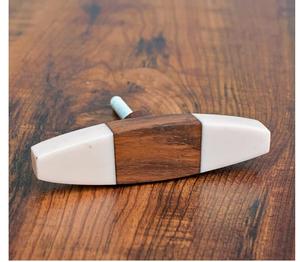Stylish Modern Wood Knobs <b>for</b> Drawers <b>Decorative</b> Cabinet Dresser Wardrobe <b>Accessories</b> <b>for</b> Office Home Kitchen <b>Bedroom</b> Use - Product Image 2