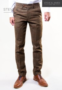 Men's Custom <b>Wool</b> Formal Trousers Anti-Wrinkle Quick Dry Lightweight Regular Fit Business Style - Product Image 2