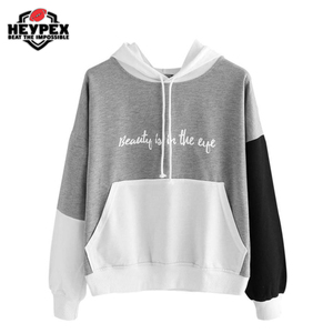 Femmes grande taille 100% coton polaire sweats à capuche Top dix vêtements d'hiver décontractés respirant uni teint adultes confortable à capuche - Product Image 6