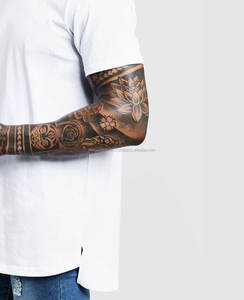 เสื้อยืดพิมพ์ลายซับลิเมชันแบบกำหนดเองสำหรับยิมขนาดใหญ่ผ้าฝ้าย100% สีดำพร้อมวิธีการพิมพ์สกรีนลาย - Product Image 4