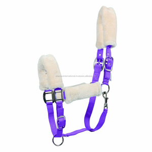 Shemax 2023 Top qualité vente chaude personnalisé en gros doux rembourré moelleux tête collier/licou-cheval - Product Image 2