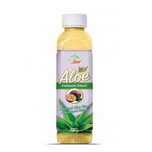 Boisson d'aloe vera de haute qualité de 500ml avec graines et pulpe de chia, nutritive et rafraîchissante, emballée avec des fibres naturelles et des nutriments - Product Image 1