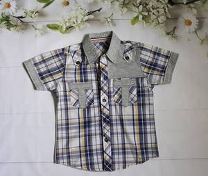 T-shirt moderne à rayures pour bébés garçons Vêtements décontractés pour enfants - Product Image 5