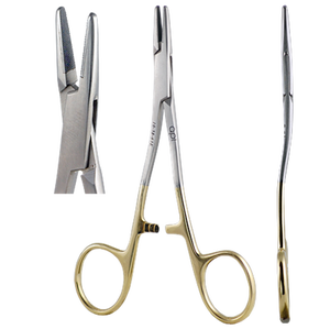 TC Kilner ที่ใส่เข็มแบบแมนนวลขนาด13.5ซม. ทังสเตนคาร์ไบด์รูปตัว S พร้อมสแตนเลสเยอรมันสำหรับเครื่องมือผ่าตัด - Product Image 5