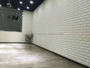 Papier peint mousse 3D avec autocollant mural texture marbre Décalcomanie murale 3D - Product Image 3