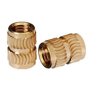 Tuerca y pernos de inserción roscados de latón de gran oferta de alta calidad a precio al por mayor a granel - Product Image 1