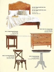 Juego de dormitorio clásico de estilo Java hecho de madera maciza-Muebles de dormitorio clásicos indonesios, muebles de madera - Product Image 2