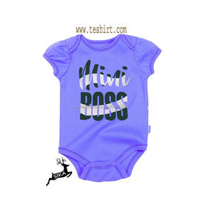 Online Sale Baby Infant Romper Natural Dyed OEM <b>100</b>% Organic Cotton Baby Rompers Printed Latest Design Manufacturer Baby Romper - Product Image 3