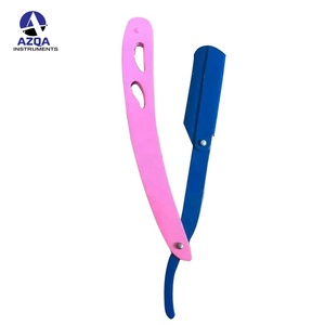 Rasoir professionnel à lame droite en acier Damas fait à la main, très tranchant, outil de rasage pour barbier pour hommes - Product Image 5