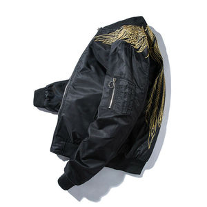 2019 OEM Fashion Design Bomber Winter <b>Jacket</b> For Men with Embroidered Print <b>Padded</b> Bomber <b>Jacket</b> - Product Image 6