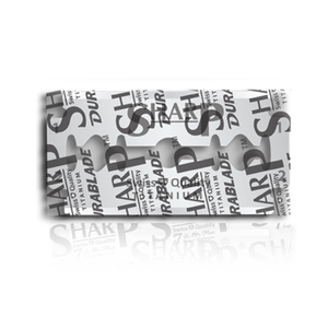 Cuchillas de Afeitar Desechables de Doble Filo SHARP TITANIUM DURABLADE, Calidad Suiza, Cuchillas de Acero Inoxidable para Hombre, Cuchilla de Afeitar de Seguridad para Barbería y Salón - Product Image 3