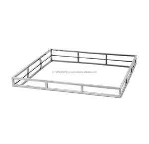 Plateau en marbre avec poignée en métal - Product Image 6