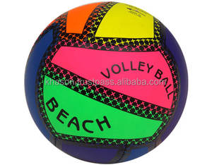 VOLLEYBALL DE DESIGN PERSONNALISÉ ET LOGO DE QUALITÉ SUPÉRIEURE EN MATÉRIAU DURABLE TAILLE OFFICIELLE ET POIDS SILKSCREEN IMPRESSION BEACH SOCCER - Product Image 2