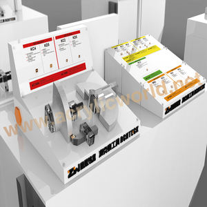 Customized High Quality Acrylic Light Ladder <b>Drill</b> Display/led Sword <b>Drill</b> Display <b>Stand</b> Phone Accessories Display Shelf - Product Image 1