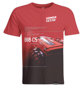 Camiseta de cuello redondo para hombre, de alta calidad Camisa de algodón, sensación de sublimación, 100% poliéster, personalizada, Impresión de logotipo - Product Image 1