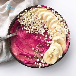 Bol à crème glacée en coquille de noix de coco, vintage, du Vietnam - Product Image 3