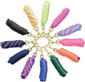 Corde en coton de 2 mètres, 18 mm d'épaisseur, souple, durable, corde de conduite pour chevaux, corde d'entraînement équestre robuste - Product Image 2