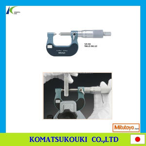 Precious Mitutoyo Outside Micrometer 105-408, Wide Measuring Range with <b>Anvil</b> Extension Collars - Product Image 6