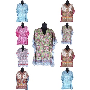 Dubai Fancy Caftans courts Robe maxi pour femmes Style simple Abaya à col en V Jalabiya Cotton Plus Size Sleeveless Pattern Adultes - Product Image 1