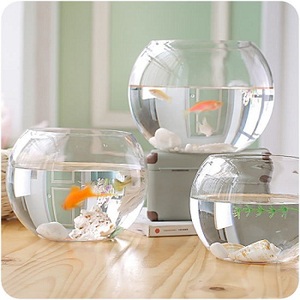 INTELLIGENT ROND BOCAL à POISSONS EN VERRE D'AQUARIUM - Product Image 6