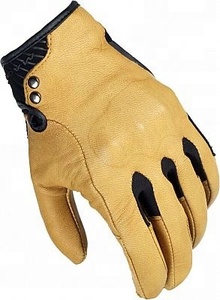 Guantes de Motociclismo de Cuero Transpirable Negro de Alta Calidad Personalizados OEM con Protección para Motocross - Product Image 2